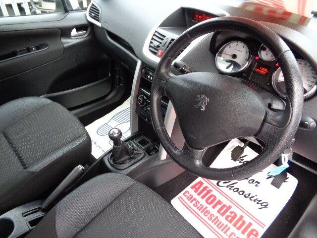 2012 Peugeot 207 1.4 Active 3dr Low Mileage HATCHBACK Petrol Manual