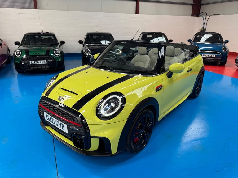 2021 MINI Convertible 2.0 John Cooper Works 2dr Auto CONVERTIBLE Petrol Automatic