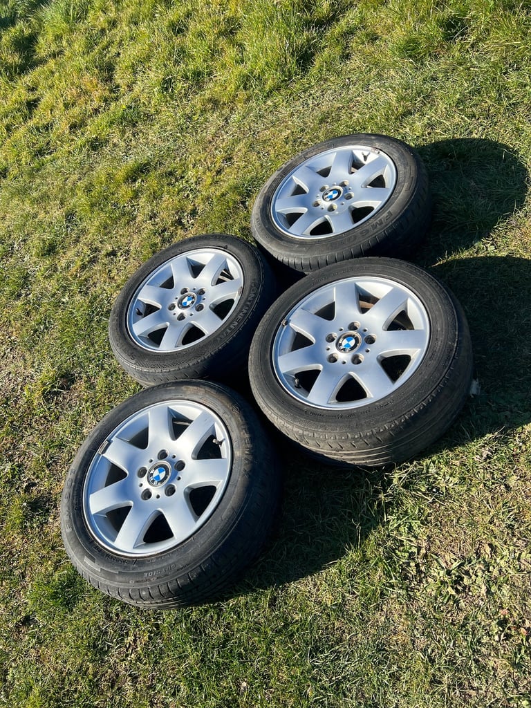 Original BMW wheels and tyres