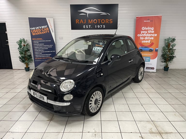 image for 2011 Fiat 500 1.2 Lounge 3dr [Start Stop] HATCHBACK Petrol Manual