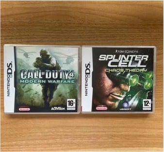 Nintendo DS call of duty game bundle