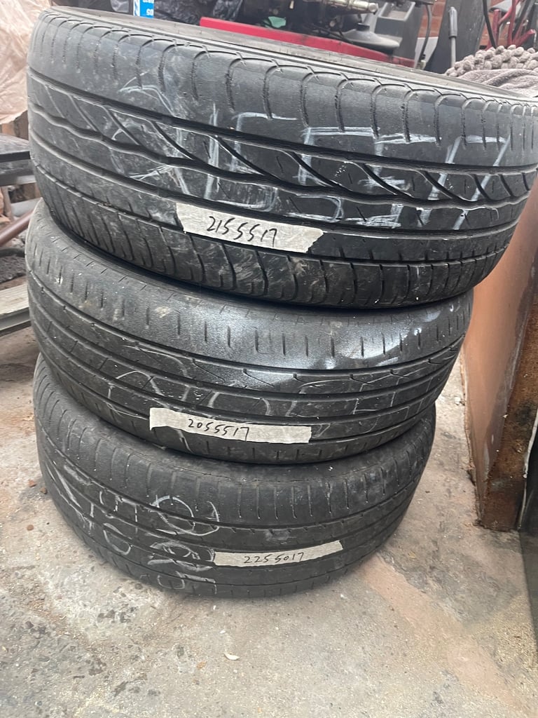 205/215/225/17/3 tyres only 