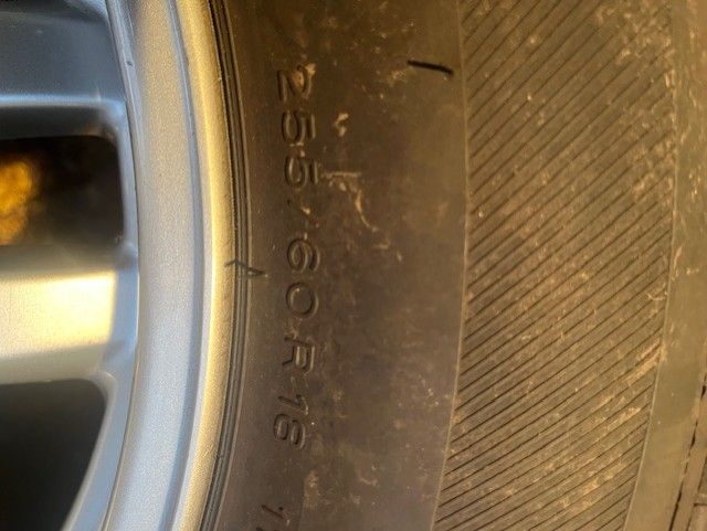 Genuine Range Rover Land Rover L322 Wheel and Good Michelin Tyre 255/60 R18