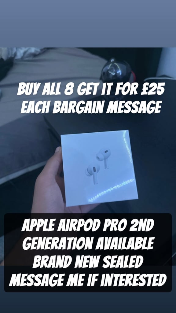 image for Apple airpod pro 2nd Gen brand new sealed 