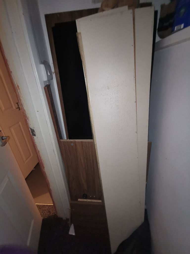 Black door wardrobe