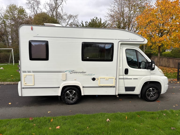 Elddis Sunseeker 115 Coachbuilt Motorhome. 2 Berth. 2009 Peugeot 2.2 Diesel. A/C