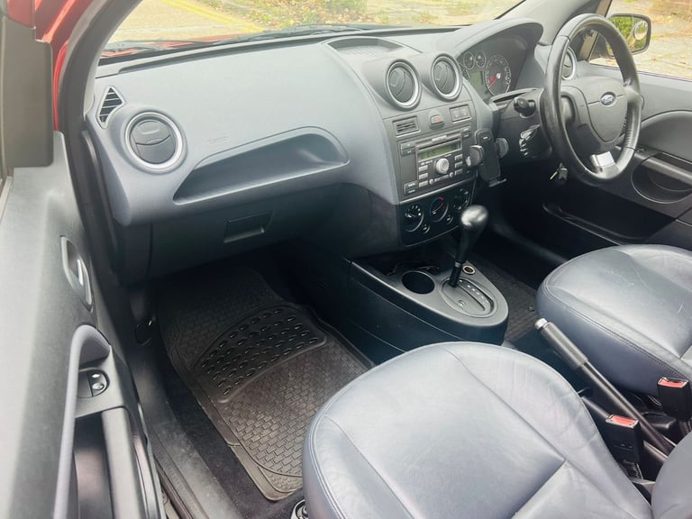 FORD FIESTA YEAR 2007, FULLY AUTOMATIC 1.6 PETROL VERY LOW MILEAGE, 2 KEYS, FULL SERVICE, LADY OWNER