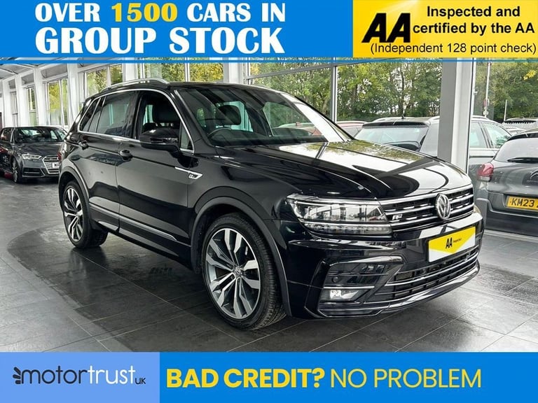 image for 2018 Volkswagen Tiguan 2.0 TDI R-Line SUV 5dr Diesel DSG 4Motion Euro 6 (s/s) (150 ps) FULL VW S/...