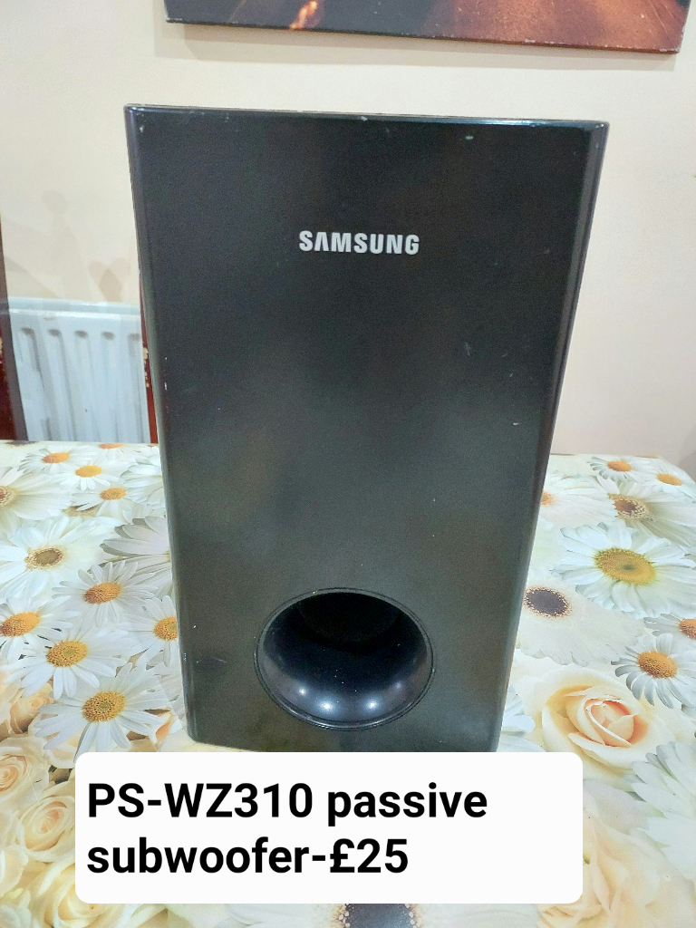 image for Samsung subwoofer and other hifi audio items,prices in photos