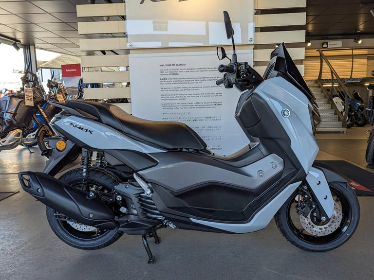 New (2025 MY) Yamaha NMAX Tech Max 125. Ceramic Grey. £3,900 (NO ADMIN FEES!)
