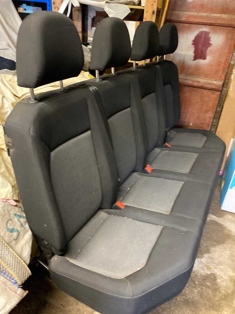 image for VW Crafter 4-seater bench - seat belts & headrests/ new-old