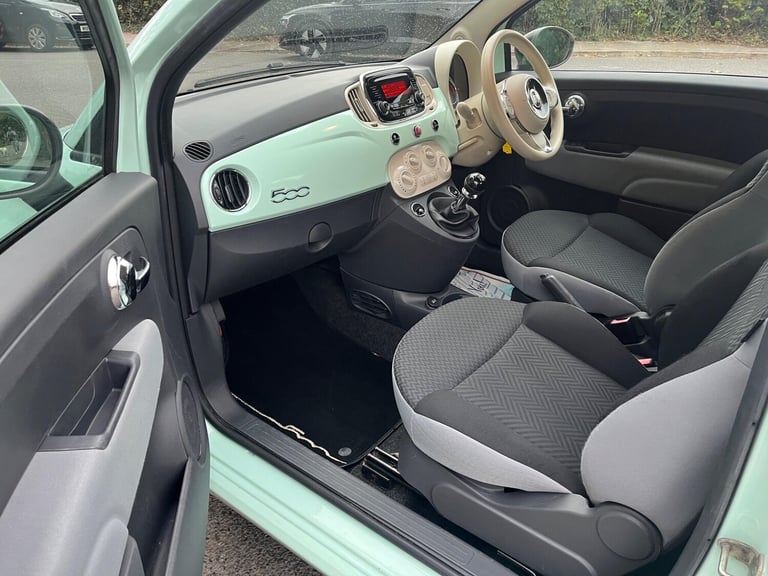 2016 Fiat 500 1.2 Pop Euro 6 (s/s) 3dr HATCHBACK Petrol Manual