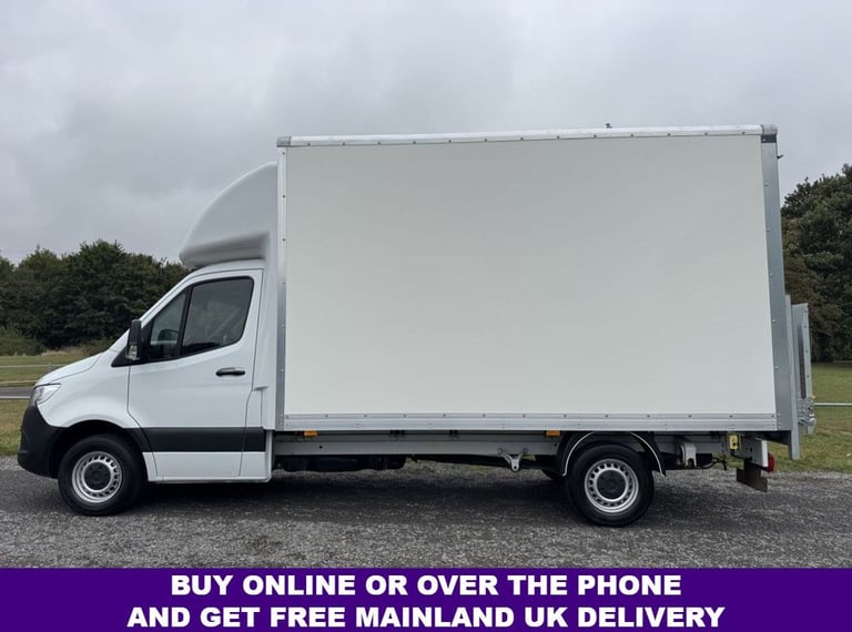 2021 Mercedes-Benz Sprinter 2.0 315Cdi Lwb 3.5t. 4.2m. Luton Tail Lift (NEW BODY) Euro 6 150Bhp L...