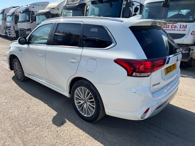 2019 MITSUBISHI OUTLANDER 4H PHEV 2.3 HYBRID ELECTRIC AUTO SUV DAMAGED SALVAGE 