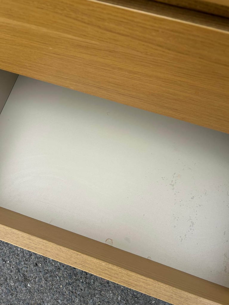I can deliver - Used but great condition IKEA MALM Chest of 4 Drawers in Oak
