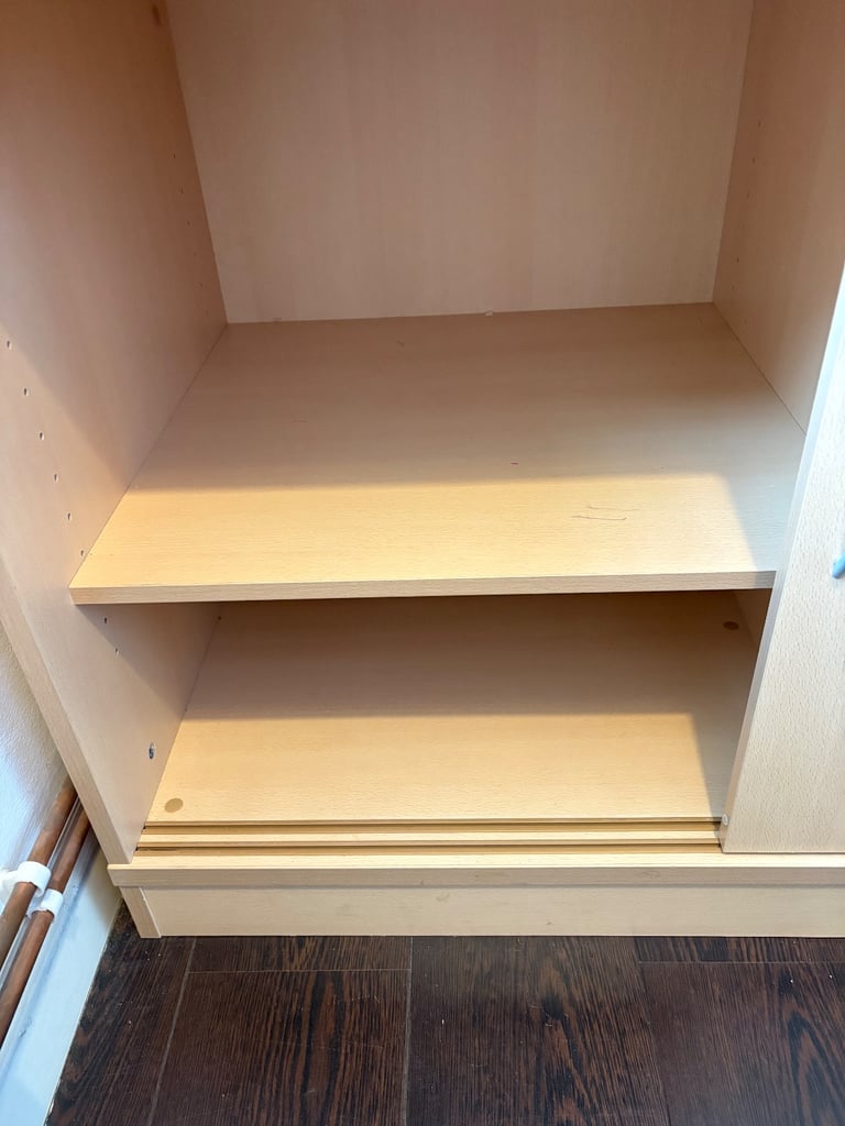 Office desk, side drawers and storage unit