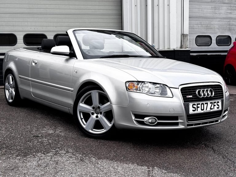 2007 Audi A4 Cabriolet 1.8T S line Multitronic 2dr CONVERTIBLE Petrol Automatic