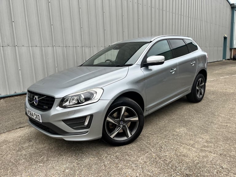 VOLVO XC60 2.0 R-Design Lux D4 (181hp) Silver Auto Diesel 2015