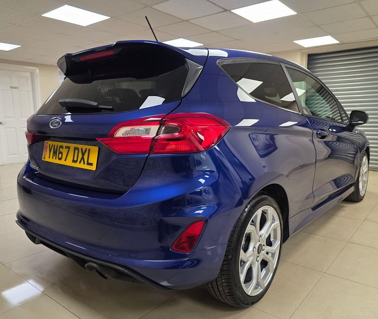 FORD FIESTA 1.0 T EcoBoost ST-Line Blue Manual Petrol WARRANTY 12 MONTHS MOT
