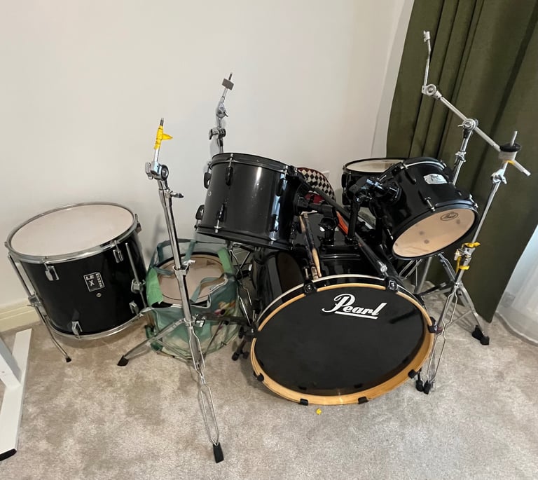 image for Drums Pearl export ex 5 piece kit black