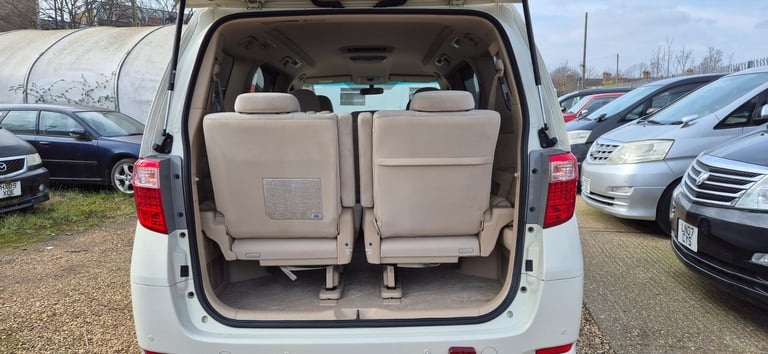2008 Toyota Alphard,NEW SHAPE  66,749 Miles, 2.4 Litre, Petrol, Automatic
