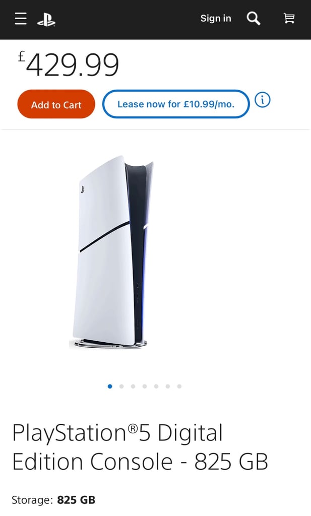 image for PlayStation 5 slim 