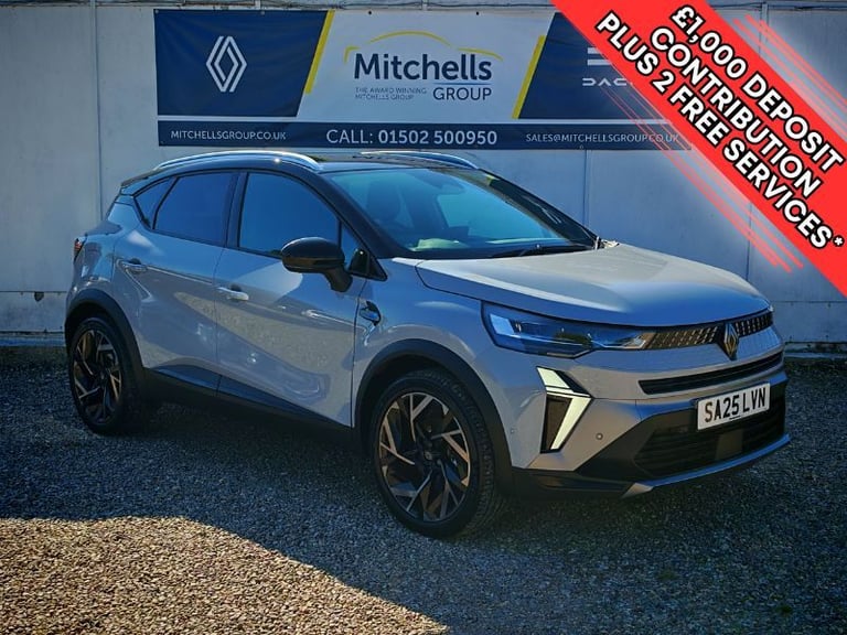 2025 Renault Captur 1.6 E-Tech Full Hybrid 145 Esprit Alpine 5dr Auto Hatchback Hybrid Automatic