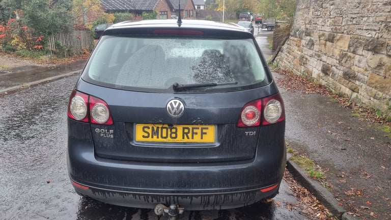 Volkswagen, GOLF PLUS, Hatchback, 2008, Manual, 1896 (cc), 5 doors spares or repair