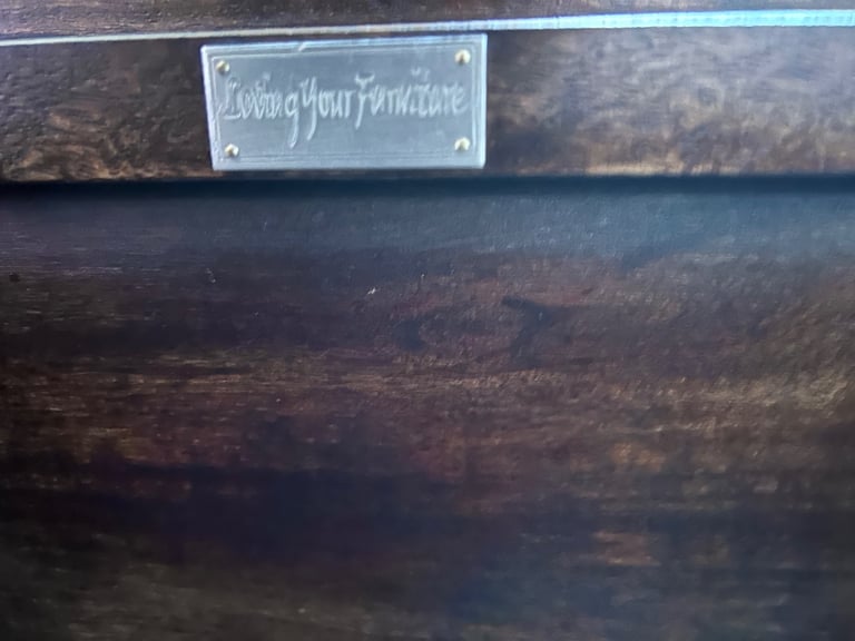Laura Ashley coffee table storage chest. Dakota mango wood style 
