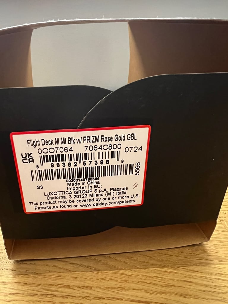 Brand New Oakley Flight Deck - Rose Gold