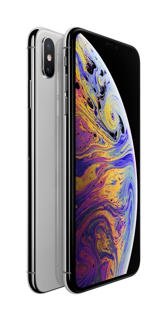 SIM iPhone XS Max 64GB Mobile Phone Silver unlocked pristine condition