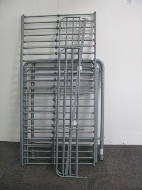 High Sleeper Bed Single Metal Bed Frame . Height from ground to the bed base is 97cm
