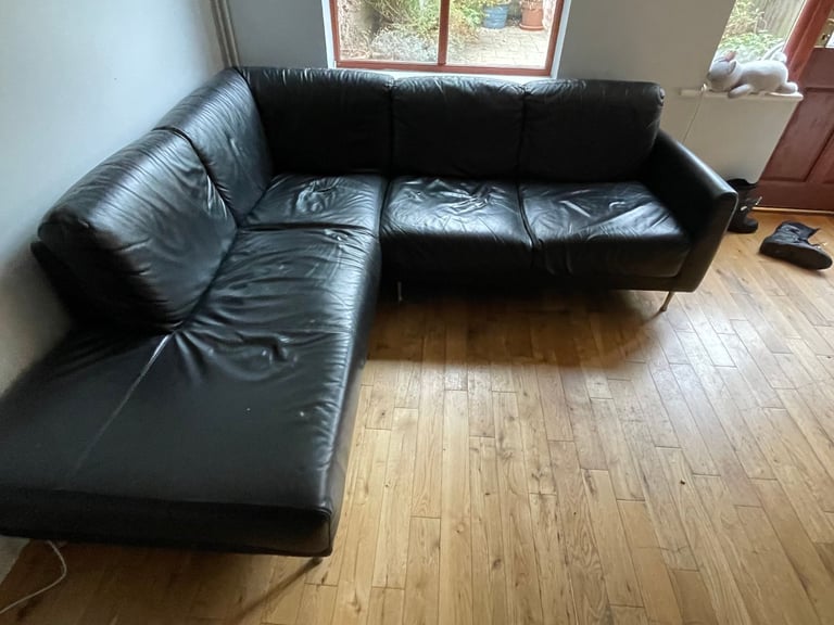 image for Leather Sofa - modern
