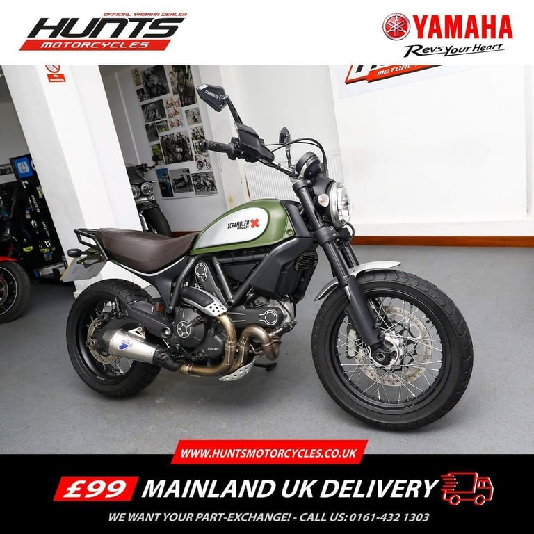 2016, '16 Ducati Scrambler Urban Enduro. Termignoni Pipe. Great Value £5,495