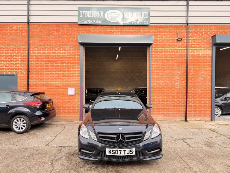 2013 Mercedes-Benz E Class E220 CDI BlueEFFICIENCY Sport 2dr Tip Auto COUPE Diesel Automatic