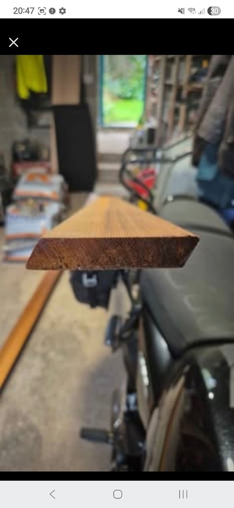 Western Red Cedar Rainscreen Cladding - 6 lengths 18mm x  94mm and 3.67 m long, approximately 2 sqm.