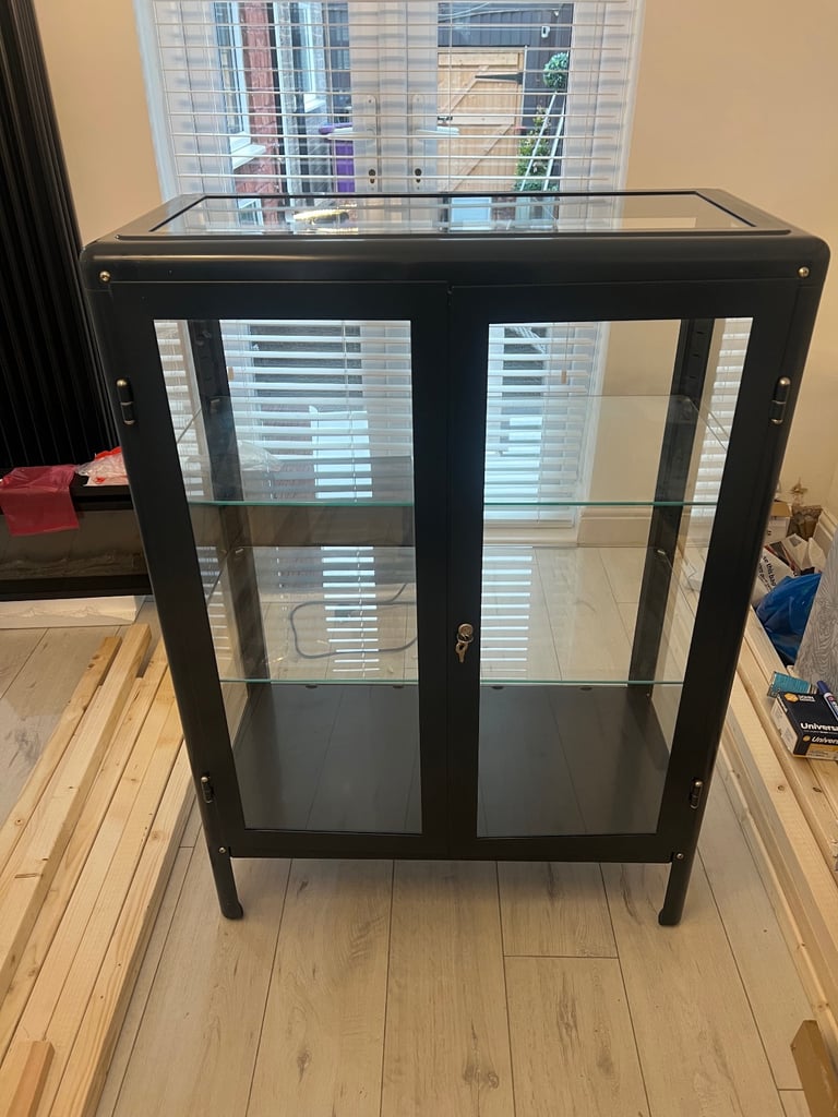 Ilea glass cabinet 