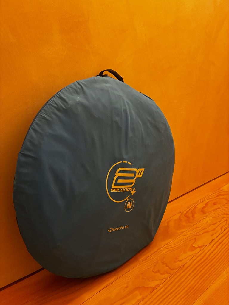 quechua 2 seconds, 3 person tent 