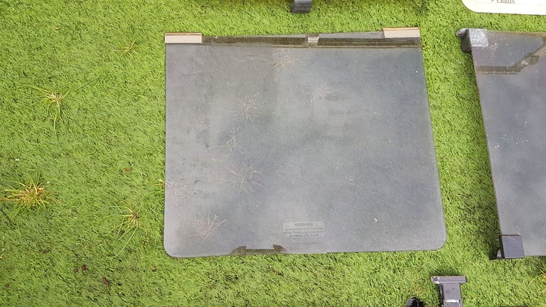 Glass hob lid / cover for camper caravan motorhome or boat.