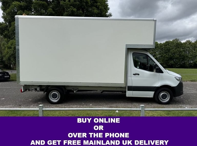 2022 Mercedes-Benz Sprinter 2.0 315Cdi Lwb 3.5t. 4.2m. Luton Tail Lift (NEW BODY) Euro 6 148Bhp L...