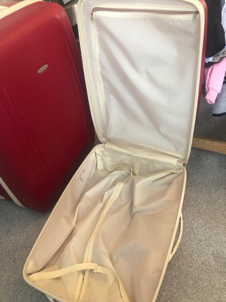 Two large Revelation suitcases 