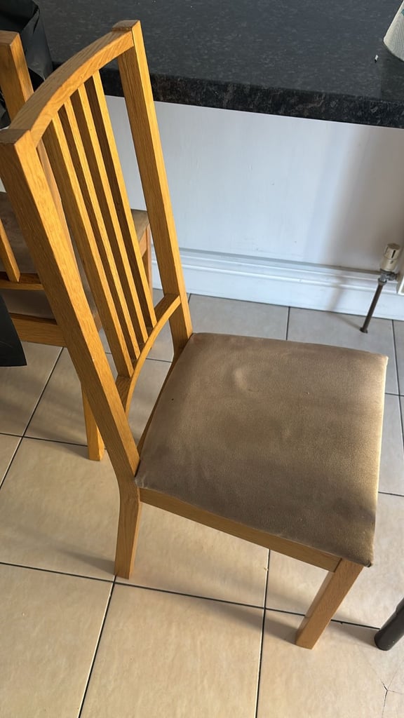 image for Table and 4 chairs