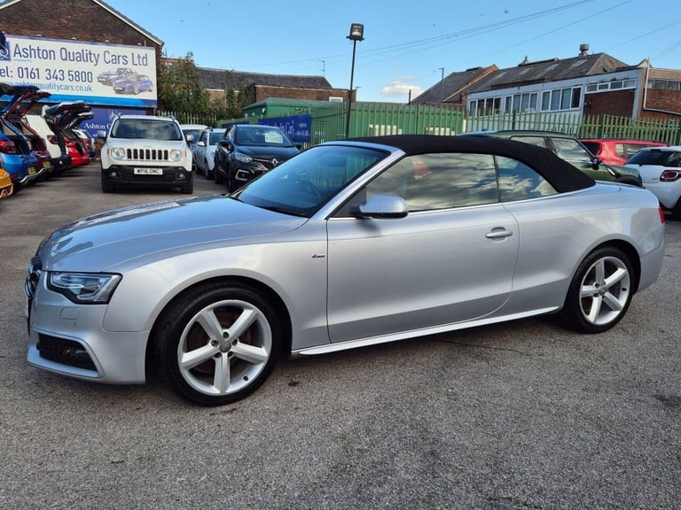 image for 2013 Audi A5 Cabriolet 2.0 TDI S line Multitronic Euro 5 (s/s) 2dr Convertible Diesel Automatic