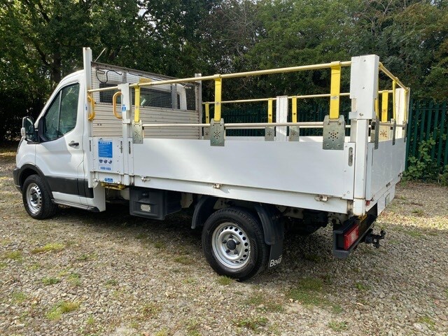 2018 Ford Transit 2.0 TDCi 130ps RARE NO VAT DROPSIDE PICKUP MINT &amp; FSH CHASSIS CAB Diesel Ma...
