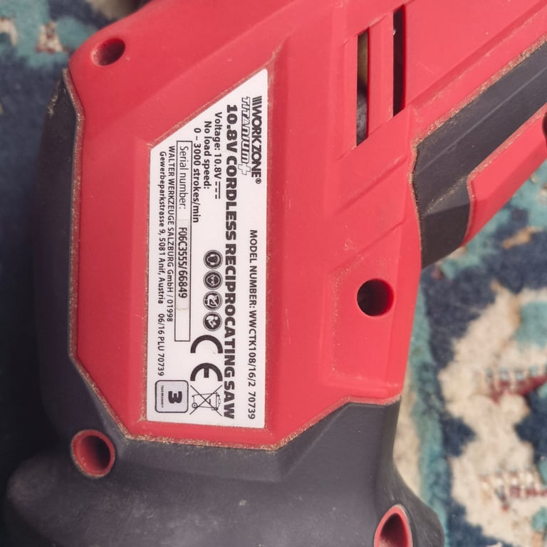 10.8v cordless reciprocating saw 