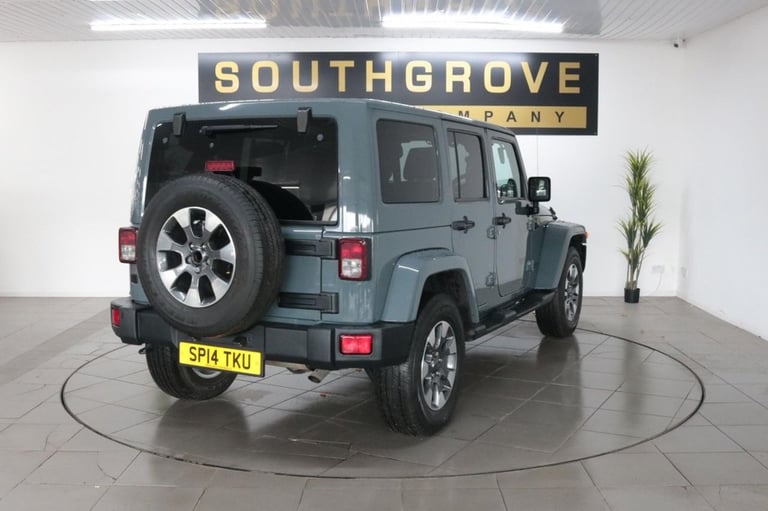 2014 Jeep Wrangler 2.8 CRD Overland 4dr Auto CONVERTIBLE DIESEL Automatic