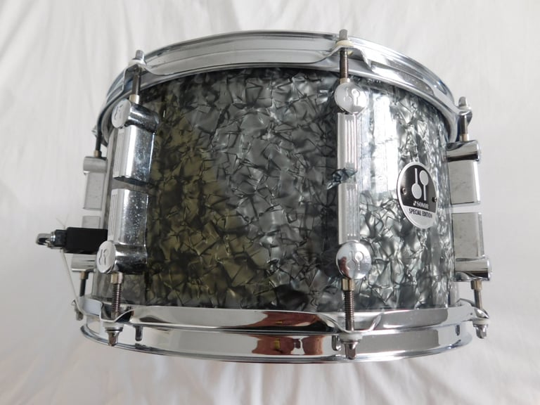 SONOR SPECIAL EDITION BIRCH-PLY SNARE DRUM  13 X 7 - CHINA - BLACK PEARL