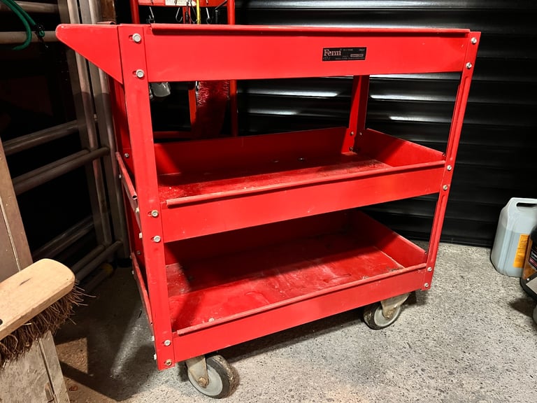 Ferm FST-3 Heavy Duty 3-Tier Tool Trolley