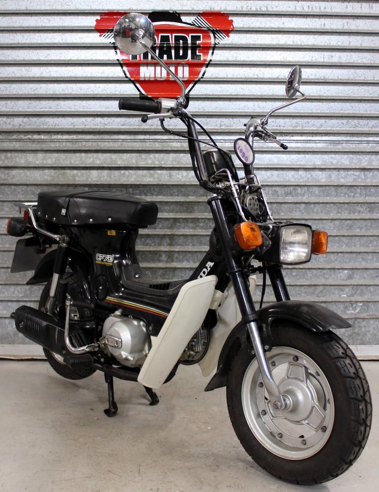 image for 1982 82 Y HONDA CF70 CF 70 CHALLY 3SPD AUTOMATIC CLASSIC SCOOTER UK BIKE NEW MOT