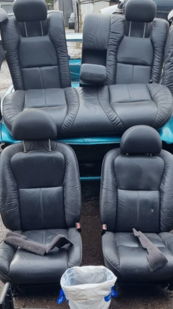 Cosworth black leather seats scorpio granada sierra 